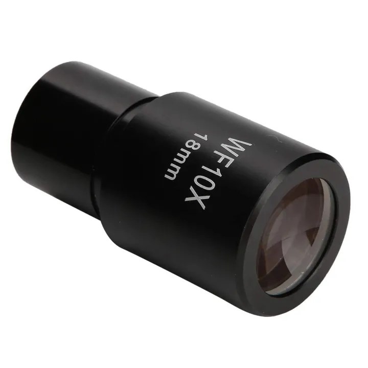 2pcs%2010X%20Microscope%20Eyepiece%20Wide%20Angle%20Optical%20Lenses%20Adapter%20Field%2018mm%20Professional%20Ocular%20Lens%20Standard%20-%20Image%204