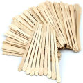 Kuying Fashion 100pcs/pack Disposable Wooden Wax Sticks Body Legs Face Eyebrow Waxing Applicator Spatulas for Hair Removal Lip Nose Beauty Tool. 