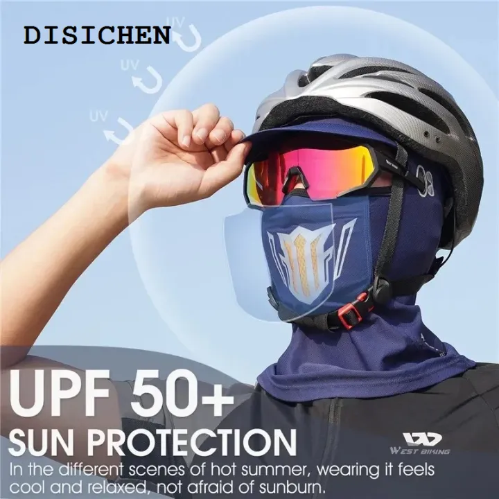 DISICHEN%20Original%20WEST%20BIKING%20With%20Brim%20Men%20Women%20Face%20Mask%20Summer%20Cool%20Fishing%20Cap%20Sun%20Protection%20Motorcycle%20Bicycle%20Cycling%20Balaclava%20Travel%20Hat%20-%20Image%205