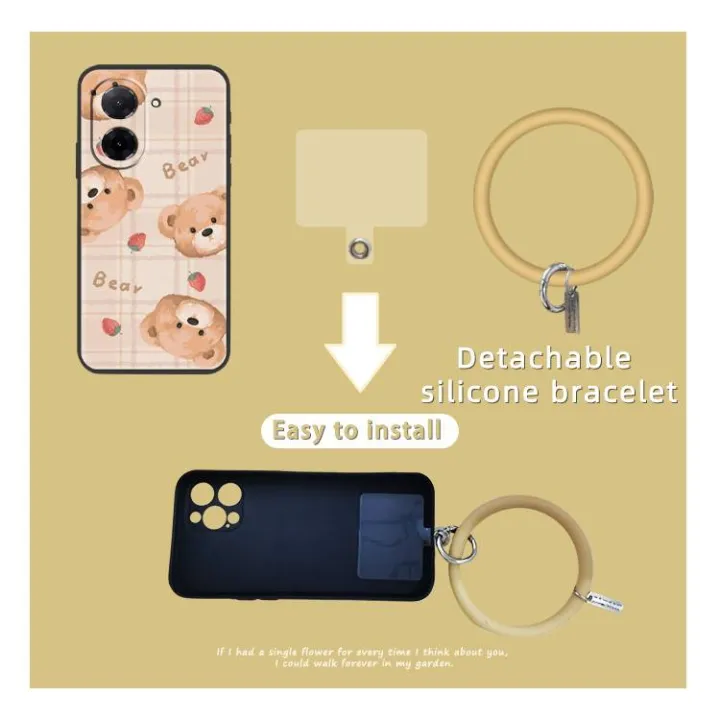 Funny%20Protective%20Phone%20Case%20For%20Redmi%20A5%204G/Xiaomi%20Poco%20C71%204G%20Youth%20Bracelet%20Dirt-resistant%20Personality%20Ring%20Cute%20-%20Image%204