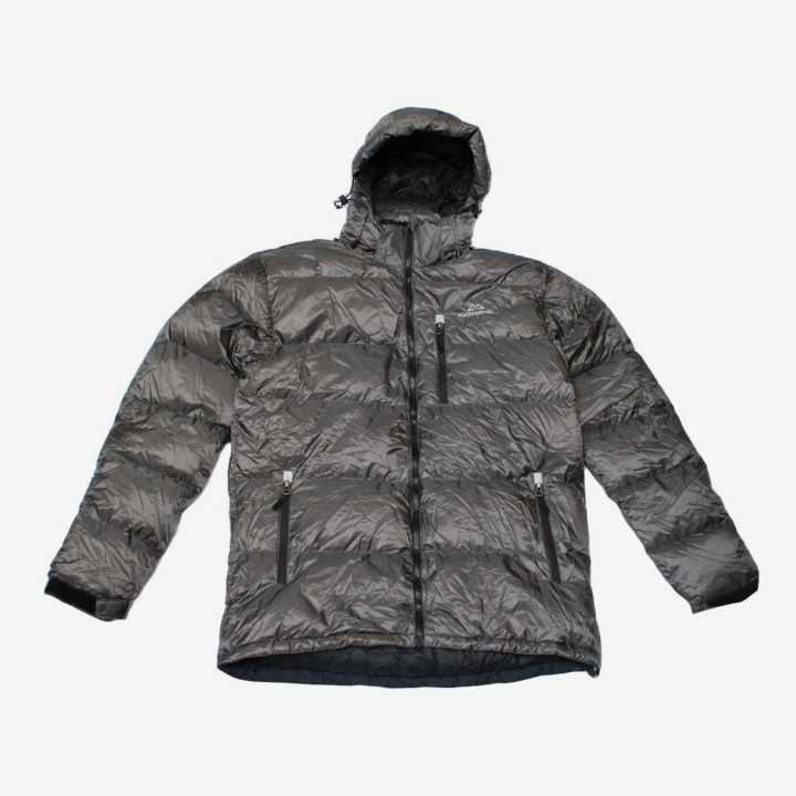 Grey Duck Feather Kathmandu Down Jacket For Men