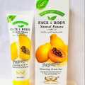 Face And Body Natural Papaya Cleansing Scrub Gel 100ml. 