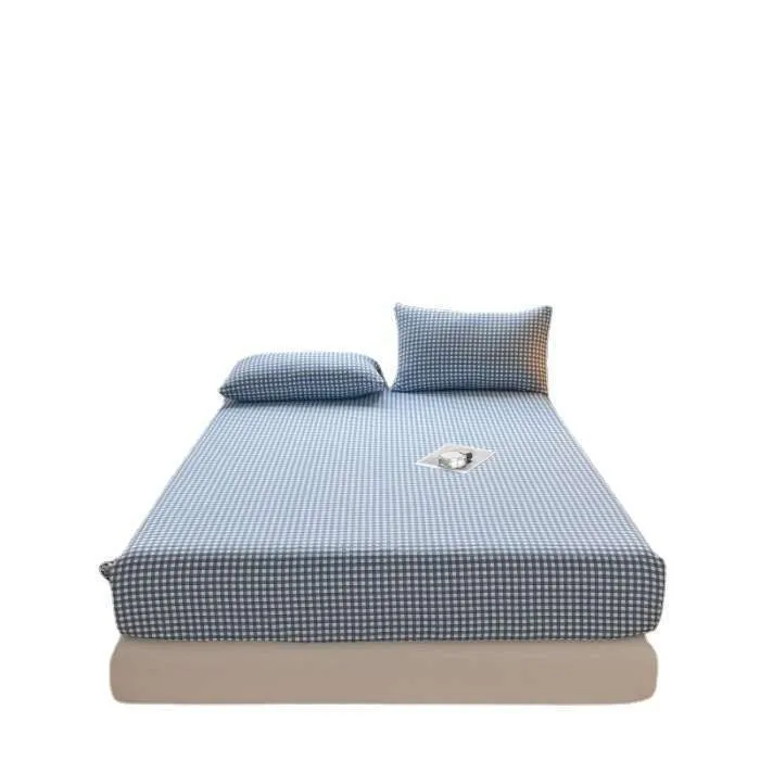 Thickened%20Fitted%20Single%20Piece%20Protector%20Dust%20Mattress%20Cover%201.5m%20Solid%20Color%20Non-slip%20Bed%20Sheet%20Pillowcase%20-%20Image%205