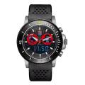 TVG genuine fashion multifunctional electronic watch men and women students watch sports watch waterproof luminous watch (White). 