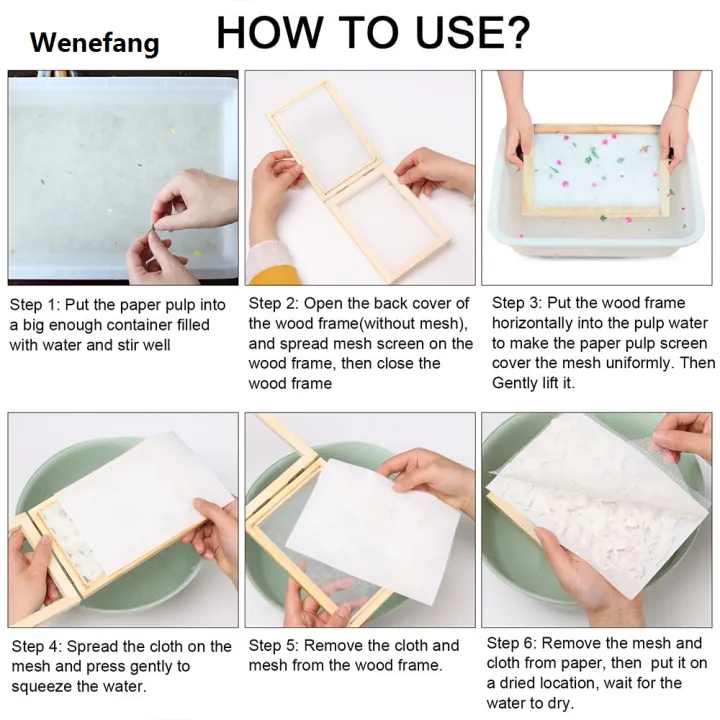 Wenefang%20Multi-size%20Natural%20Paper%20Making%20Mould%20Frame%20DIY%20Papermaking%20Wooden%20Mesh%20Mold%20Learning%20Paper%20Making%20Screen%20Wood%20Handcrafts%20Tool%20-%20Image%205
