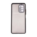 Black Transparent  Poco F3 Cover. 