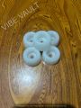 Buffer/Pads, Screw On Non Skid Floor Protector Furniture Sofa Furniture Chair Balance Pad  Floor Bumper Color: White. 