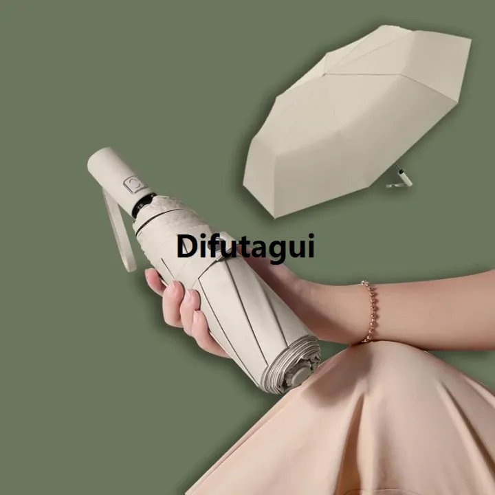 Difutagui%20Xiaomi%20Automatic%20Umbrella%20Female%20Women%20For%20Girls%20Gift%20The%20Portable%20Sun%20Mini%20Protection%20Folding%20Small%20Rain%20Windproof%20UV%20-%20Image%204