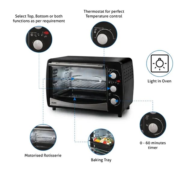 Glen%20Oven%20Toaster%20Griller%2020L%20(OTG)%20Motorized%20Rotisserie%201200W%20-%20Image%203
