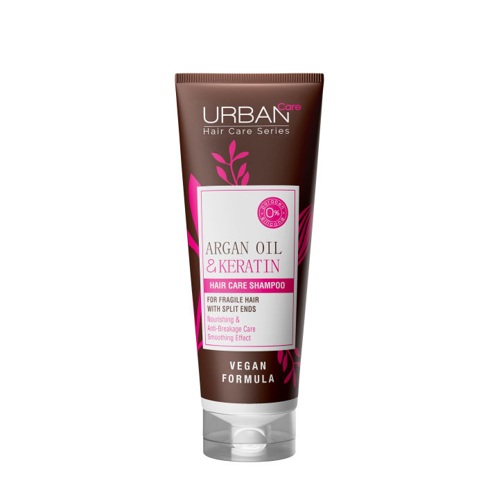 Urban Care Travel Size Argan Oil & Keratin Shampoo 75 ml