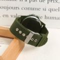 Creative Luminous Dial Wristwatches Outdoor Casual Quartz Watch Nylon Strap Sports Watch. 