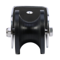 2X Marine Stainless Steel Boat Bow Anchor Roller Bracket Rollers for Yacht(Black). 