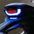 Motorcycle Led Taillight Turn Signal Light White Light. 
