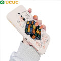 UCUC for OnePlus 7 Pro Back Cover Rubik's cube Soft Thin Liquid Silicone Phone Case. 