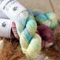 100g/roll Merino Handmade Dyed Wool Soft Sweater Scarf Hat Woven Rainbow Baby Yarn 270M. 