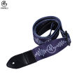 Manaslu Signature Guitar Strap, Blue. 