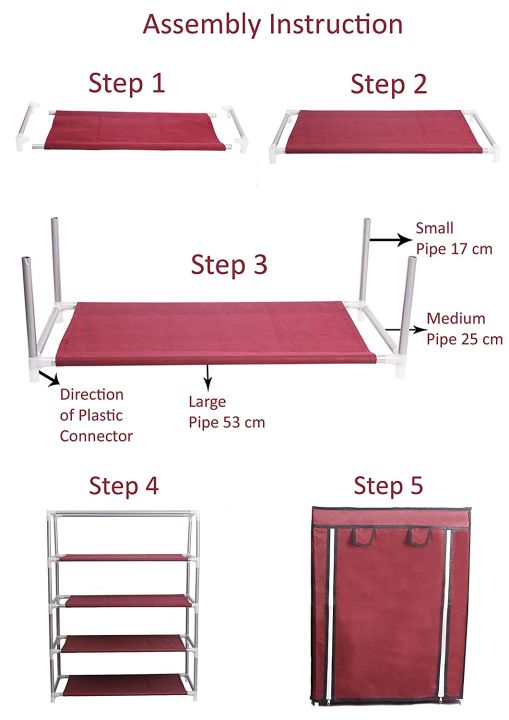 5%20Layer%20Shoe%20Rack%20Dust-proof%20Cloth%20Non-woven%20with%20Cover%20-%20Multi-color%20-%20Image%205