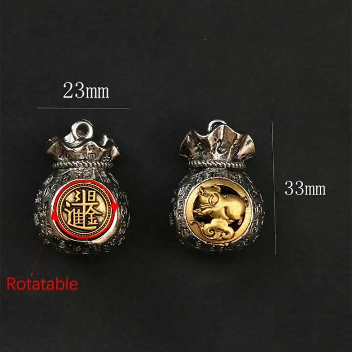 Vintage%20Cupronickel%20Alloy%20Wallet%20Key%20Chain%20Men's%20Fortune%20Car%20Key%20Ring%20Women's%20Backpack%20Charms%20Lucky%20Jewelry%20Netiie%20-%20Image%204