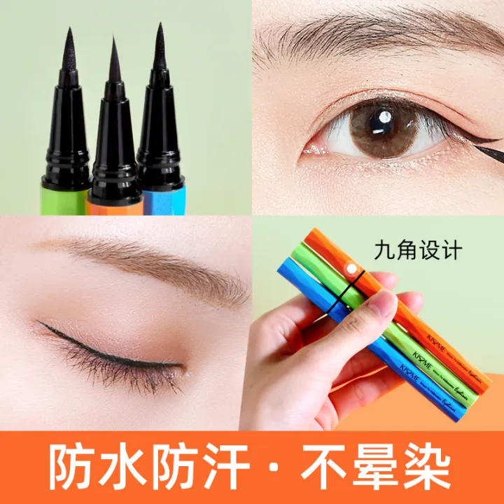 Uncle%20Shanshi%20Qishi%20Mei%20novice%20black%20brown%20liquid%20eyeliner%20pen%20does%20not%20smudge,%20waterproof%20and%20quick-drying%20soft%20tip%20sponge%20head%20-%20Image%203