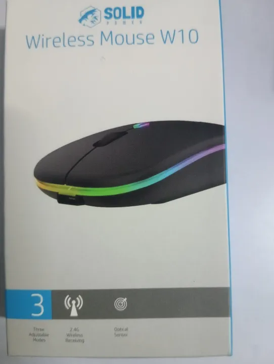Solid wireless mouse W10 | Daraz.com.np