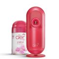 Godrej Aer Matic Kit (Machine + 1 Refill) - Automatic Room Freshener | Petal Crush Pink | 2200 Sprays Guaranteed | From Haatbazar | Haat bazar | Haatbazaar | Hatbazar. 