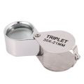 fasdaga 2X Portable 30X Power 21mm Jewelers Magnifier Gold Eye Loupe Jewelry Store Magnifying Glass with Exquisite Box. 