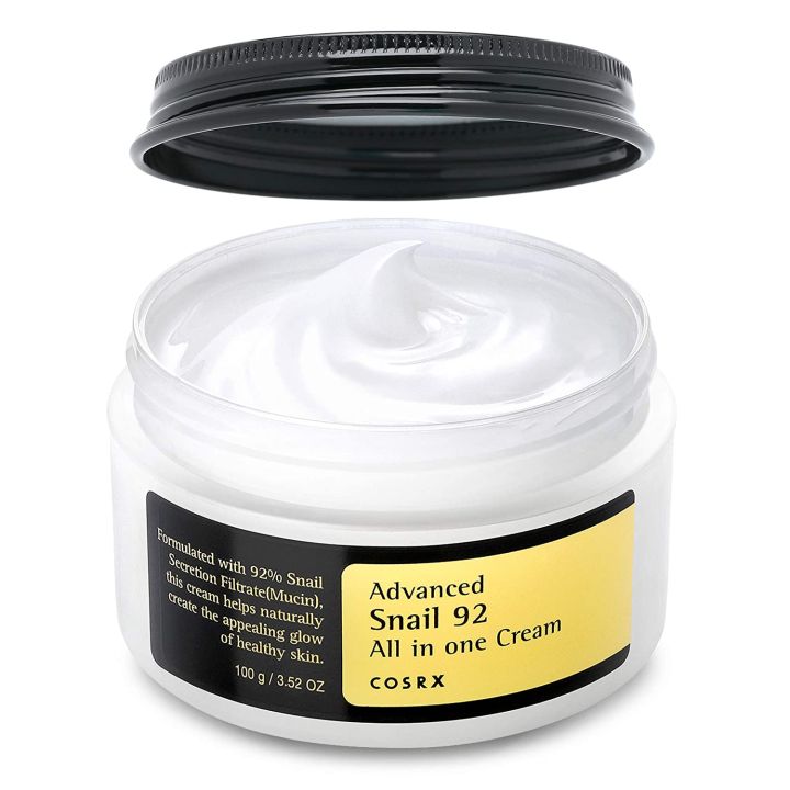 COSRX Snail Mucin 92% Repair Cream 3.52 oz by Genuine Collection