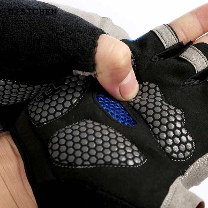 DISICHEN%20Profesional%201Pair%20Cycling%20Gloves%20for%20Men%20Women,%20Anti%20Slip%20Shock%20Absorbing%20Biking%20Gloves%20Half%20Finger%20Gel%20Pad%20Breathable%20Bike%20Bicycle%20Gloves%20-%20Image%202