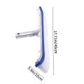 1 PCS Swimming Pool Spa Cleaning Brush Cleaner Broom Bending Tool Swimming Pool Brush Blue. 