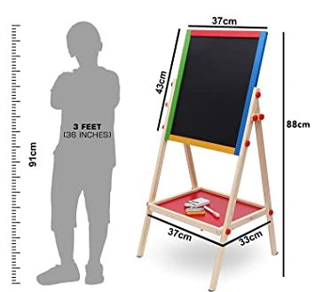 Black%20and%20White%20Board%20with%20Marker,%20Duster%20&%20Chalk%20%7C%20Double%20Sided%20Wooden%20Easel%20for%20Drawing%20&%20Writing%20(37%20x%2043%20cm)%201%20Pc%20-%20Image%202
