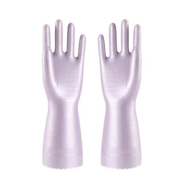 Rubber%20Plush%20Thick%20PVC%20Waterproof%20Gloves%20Kitchen%20Dish%20Washing%20Laundry%20Clothes%20Cleaning%20Gloves%20-%20Random%20Color%20-%20Image%209