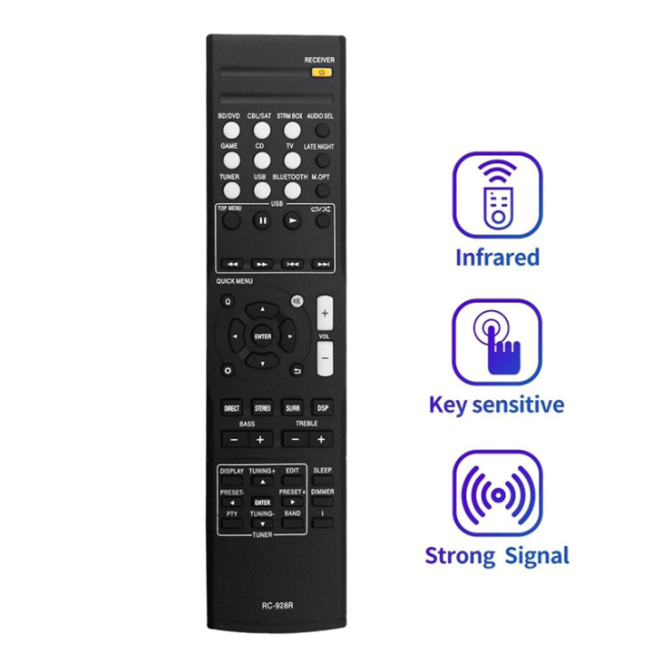 NAMUNY%202X%20RC-928R%20Replace%20Remote%20Control%20for%20AV%20Receiver%20HT-S3900%20HT-R397%20TX-SR373%20HT-P395%20-%20Image%205