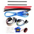 Smart Robot Car Chassis Kit Speed Encoder Battery Box 4WD Ultrasonic Module. 