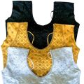 Readymade Women Traditional Clothing Formal Embriodery and pote work Blouse in White, Black, Yellow and Multi-colour option.. 