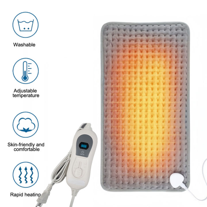 Heating Pad Ortho Personal Care Body Warmer Electric Heating Pad 30x60CM (Extra Large)