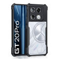 Bumper Case for Infinix GT 20 Pro, 360 Degree Shockproof Protection, Transparent Anti-Slip Back Cover, Dual Layer TPU and PC Design. 