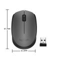 Brain Laptop Receiver for I Bidirectional Wheeled 0 Wireless Mouse Logitech M17 2.4G Optical Mouse 1000 DP Mouse with Nano to PC Electric Mouse. 