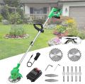 Lithium-Ion 20V Grass Trimmer With 2pcs Battery Pack Cordless. 