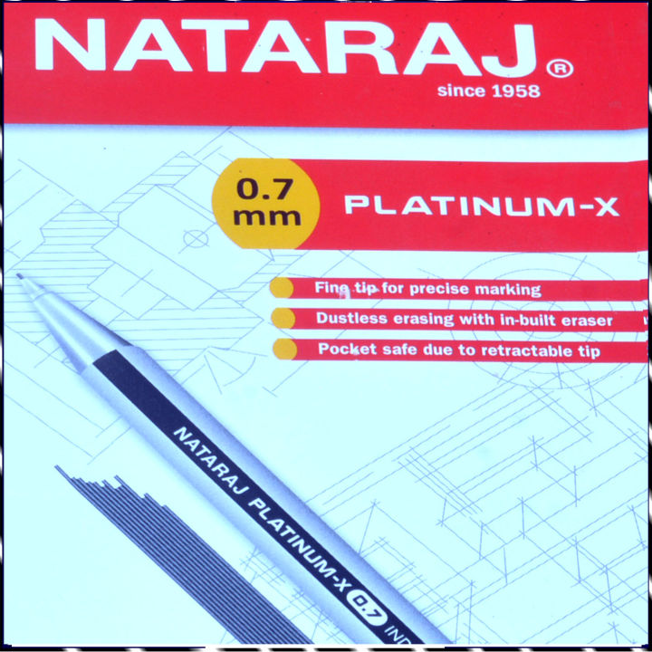 Nataraj%20%200.7%20MM%20Platinum%20-%20X%20Mechanical%20pencils%20(%20set%20of%201pcs%20)%20-%20Image%204