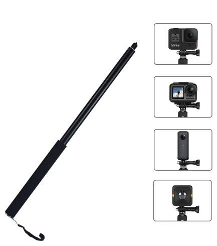3 METERS ULTRA LONG INVISIBLE SELFIE STICK MONOPOD EXTENSION POLE FOR GIMBALS & ACTION CAMERAS
