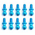 NAMUNY 2 Set RC Car Part: 1 Set Aluminum Alloy Shock Absorbers Damper Set & 1 Set M3 Metal Hex Ball Head Screws. 