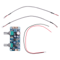 Low Pass Filter Bass Subwoofer Preamp Amplifier Board Single Power DC 9-32V Preamplifier with Bass Volume Adjustment. 