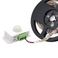 PIR Infrared Motion Sensor Detector, DC 12V-24V Strip Light Motion Sensor Switch, for Cupboard Cabinet Stairs Kitchen. 