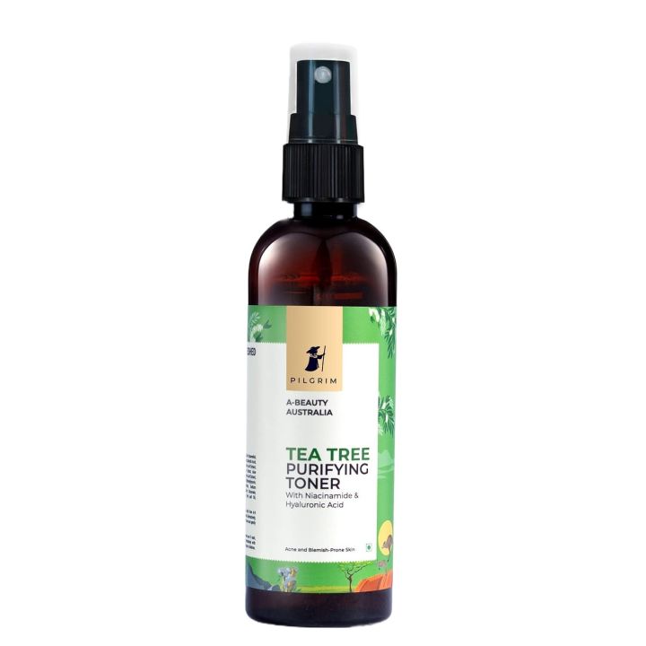 Pilgrim Tea Tree Toner with Niacinamide & Hyaluronic Acid 100 ml