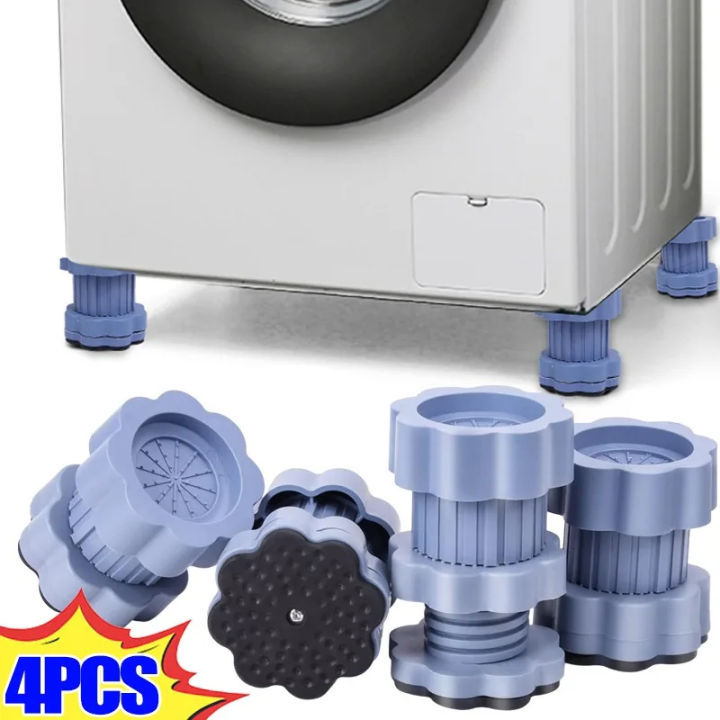 Height Adjustable Anti Vibration Pads (Min-4 inch-6.5 inch Max) - Dryer ...