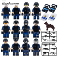 Chunjieda Gift Toys Army Lego Education Building Blocks Soldier Fifty peFifty percent discount rcent discount Pieces 16 Pack Mini Figures SWAT Series Kids Toys. 