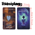 Wenefang Sutuiying Oracle Deck, Heart Hidden Secrets, Love Tarot Cards, Divination High Quality Fashion Taro for Beginners, Prophet, English Version, 12x7cm, 78-cards. 