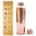 Pure Copper Water Bottle For Ayurvedic Health Benefits (Joint Free & Leak Proof)- 900Ml. 