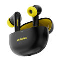 Nu Republic Dubstep Buzz X5 with 50 hrs Playtime, X-Bass, ENC, 13mm Dynamic Drivers, Hall Sensor Wireless Earbuds (Black, Yellow, True Wireless). 