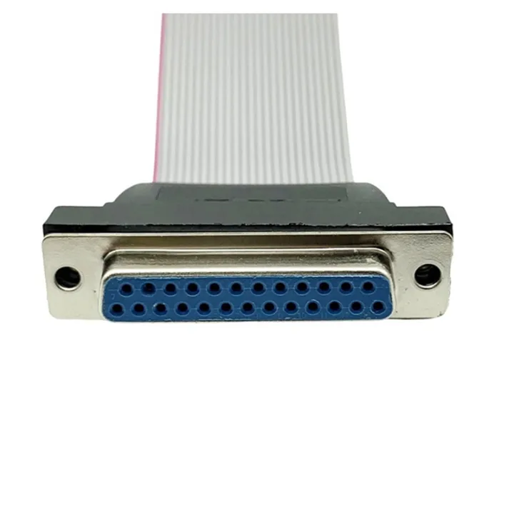 Wire%20Flat%20Ribbon%20Cable%20DB25%20Female%20to%20FC-26%20Female%20Connector%20for%20LCD%20Monitors,%20Connecting%20Circuit%20Boards,%20Computers.%20Easy%20Install%20-%20Image%202